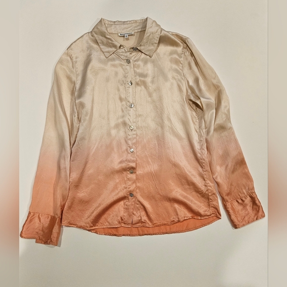 Reformation Silk Button Up size xs - Picture 2 of 3
